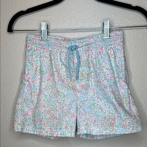 The Beaufort Bonnet Company Floral Swim‎ Trunks - size 7